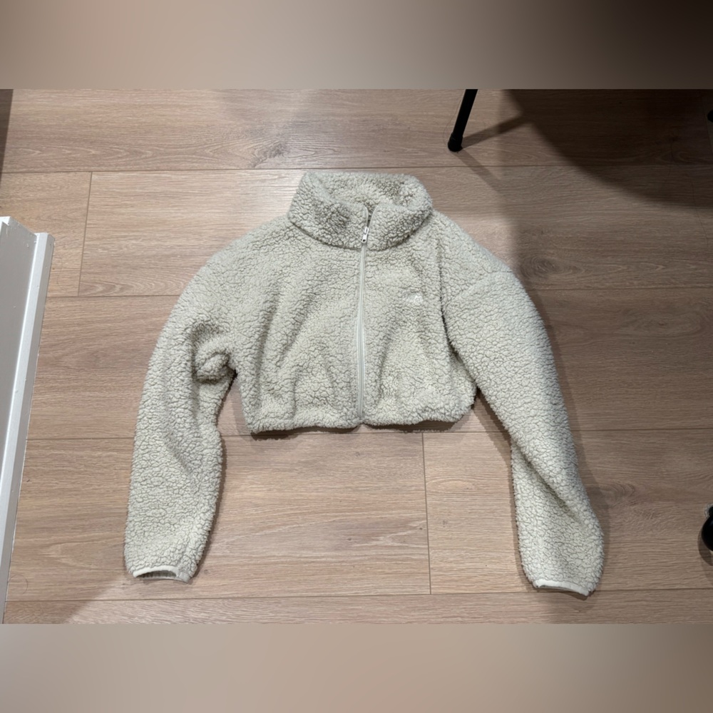 Skims Cropped teddy Jacket